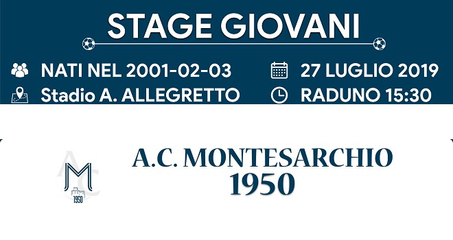 Montesarchio. Sabato prossimo stage per giovani all'"Allegretto"