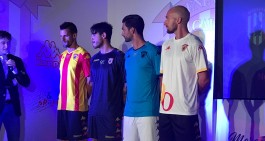 Benevento. Presentate le nuove divise di gioco griffate Kappa