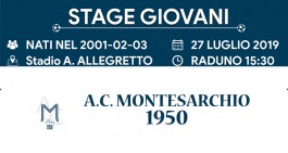 Montesarchio. Sabato prossimo stage per giovani all'"Allegretto"
