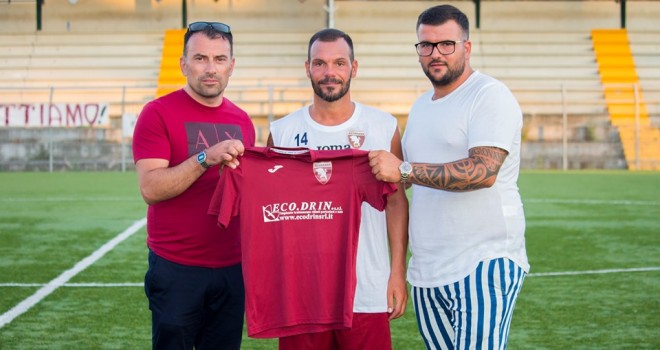 Acerrana, rinforzo in mediana: preso un ex Palmese e Agropoli