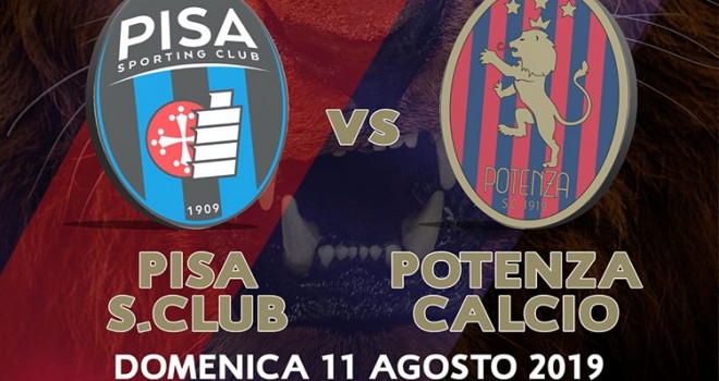 Potenza, le info sui biglietti per la gara di domenica a Pisa