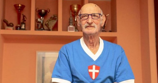 Lutto Novara, addio al "Grande Nini" Udovicich