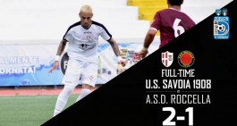 Il Savoia piega il Roccella in extremis: decide sempre Cerone