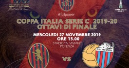 Potenza-Catania, le info sui biglietti per la Coppa Italia