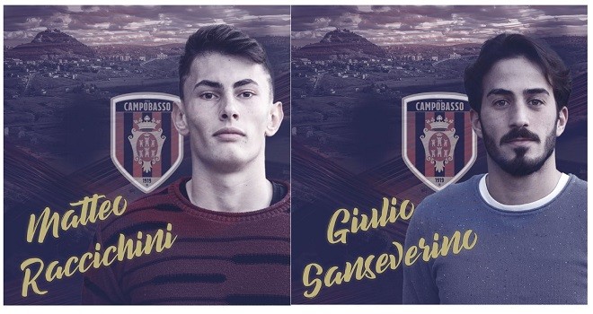 I due nuovi giocatori del Campobasso