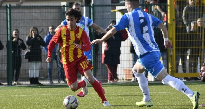 Passo falso della Pol.Santa Maria, blitz Cervinara al "Carrano"