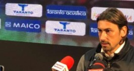 Taranto, Panarelli: "Sfida d'altri tempi. Foggia da rispettare" 