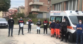 Gli sportivi di Irsina consegnano i DPI agli operatori sanitari locali