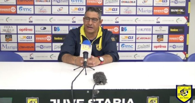 Juve Stabia, Padalino: "Condizione approssimativa, c'&egrave; molto da fare"