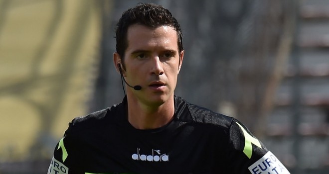 L'arbitro Davide Ghersini