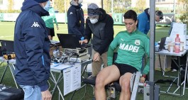 Sassuolo: test Mapei Sport per i neroverdi. Domani partono i nazionali