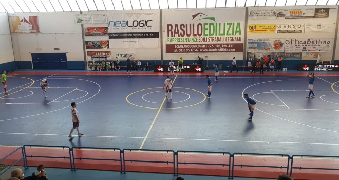 Bernalda Futsal, solo 2-2 nel match casalingo contro il Cataforio