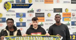 Giugliano: annunciati 3 nuovi innesti. Altri rinforzi in arrivo