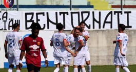 La Gelbison strapazza il Roccella: poker rossobl&ugrave;