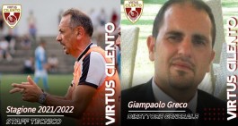 La Virtus Cilento riparte da mister Castiello, Greco nuovo d.g.