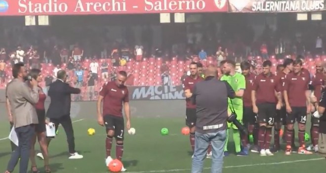 Salernitana,Ribery si presenta:"Dar&ograve; il massimo. Obiettivo &egrave; salvarci"