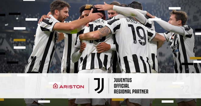 Nuova partnership tra Ariston e Juventus