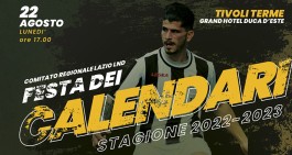 Festa dei Calendari lunedì 22 a Tivoli Terme