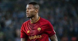 Roma, si ferma Wijnaldum: frattura della tibia per l'olandese