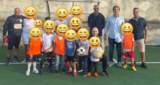 Longobarda, iniziativa per il sociale: nasce la scuola calcio solidale