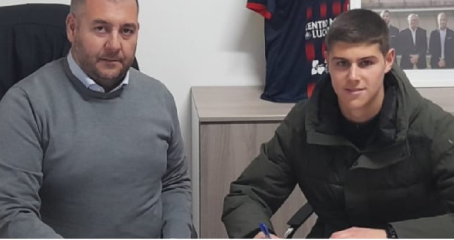 Picerno, primo contratto da professionista per Santarcangelo