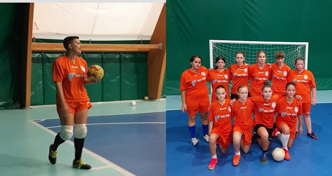 Giusy Narducci e il Futsal Montesarchio