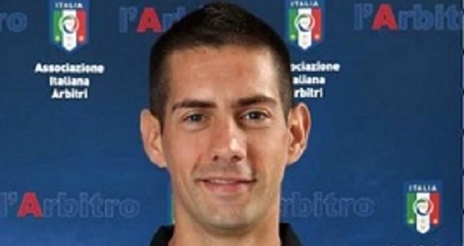 L'arbitro Andrea Bordin