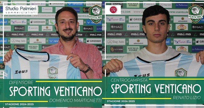 Sporting Venticano. "Manita" di acquisti per i biancazzurri