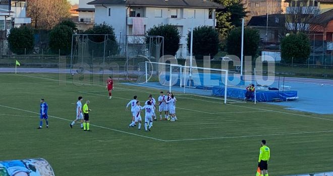 L'Accademia festeggia il gol di Perin