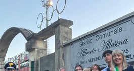 Gozzano, lo stadio intitolato alla memoria di Alberto Allesina