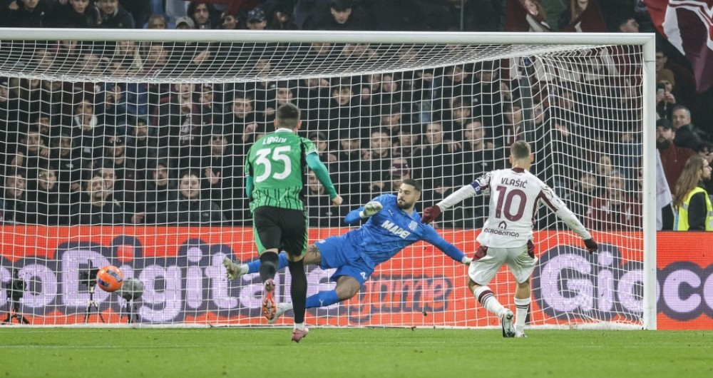Sassuolo-Torino 0-1, Vlasic gela il Mapei Stadium
