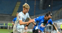 Cittadella-Novara 2-2, gli azzurri in dieci sprecano una grande chance