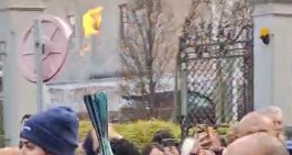 Borgomanero, Max Allegri tedoforo per un giorno