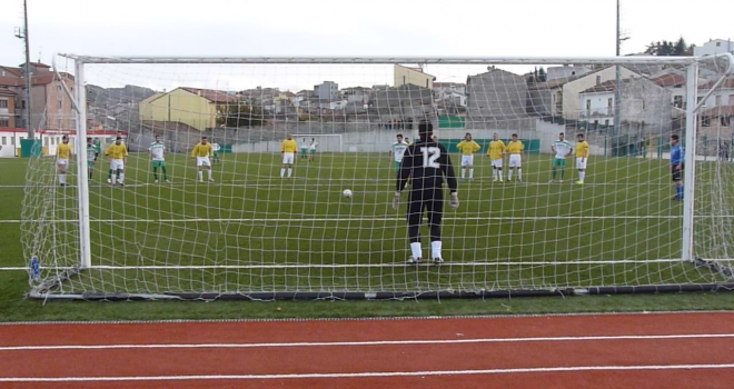 Giordano sta per calciare il rigore