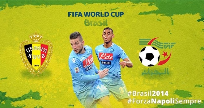 Esordio Mondiale Belgio ed Algeria: SSC Napoli con Mertens e Ghoulam