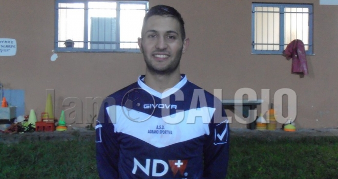 Stefano Lampione, cannoniere dell'Agrano