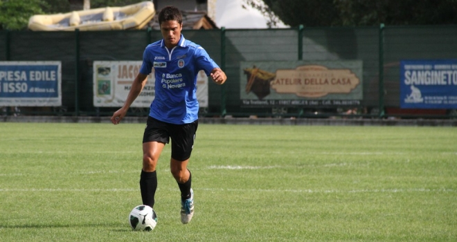 Gustavo regala la prima vittoria al Novara