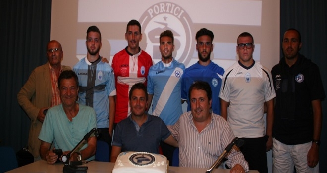 Portici 1906, presentazione squadra: entusiasmo ed affetto dai tifosi