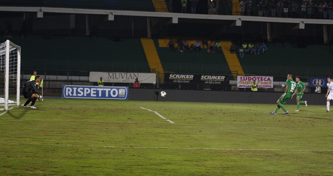 Il rigore di Castaldo, un girone fa'