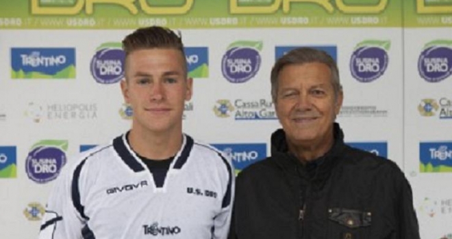 Grossi con il presidente Angeli