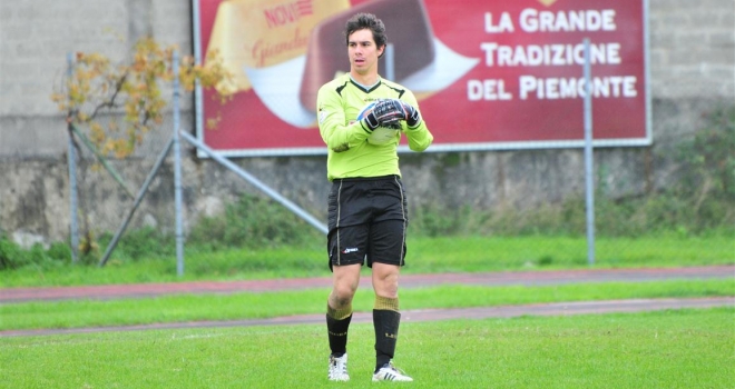 Strukelj con la maglia dell'Asti