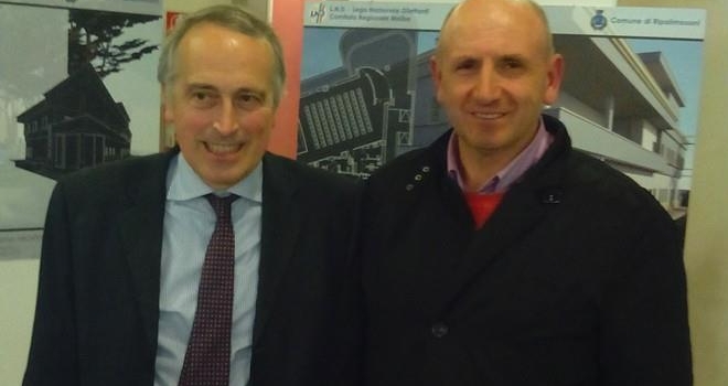 Pr.Abete (FIGC) e Silvestri (S. Campano)