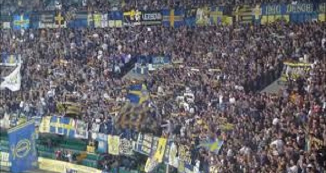 La curva sud dell'Hellas