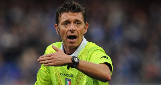 L'arbitro Rocchi