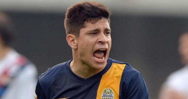 L'attaccante gialloblù Iturbe