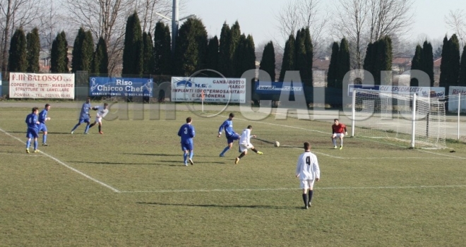 Una fase di gioco in area ticinese