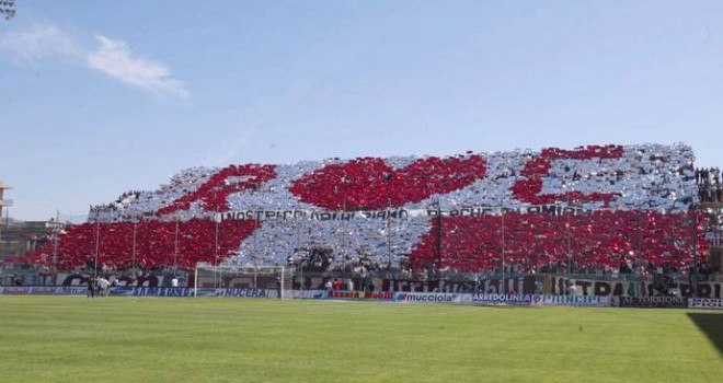 Colpo d'occhio dei tifosi reggini