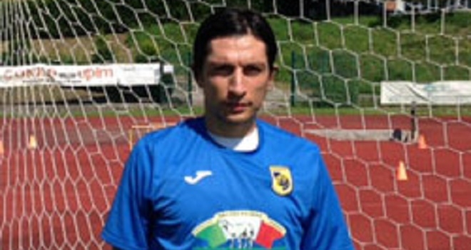 Stefano Scardala con la nuova maglia