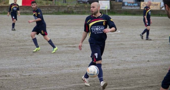 Franco Zullo in un'azione di gioco