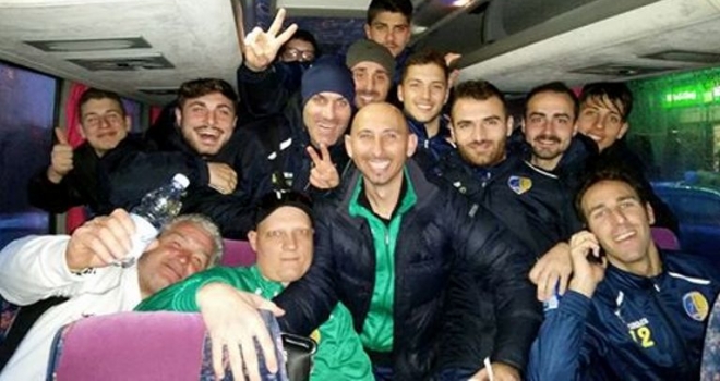 Apricena: ritorno col sorriso da Bari